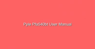 pyle pfa540bt user manual 16999