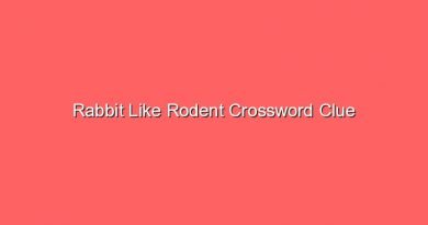 rabbit like rodent crossword clue 17521