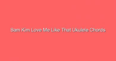 sam kim love me like that ukulele chords 17527