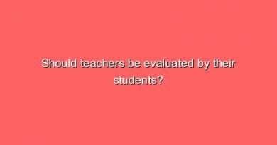 should teachers be evaluated by their students arguments 8255