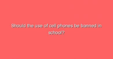 should the use of cell phones be banned in school 11695