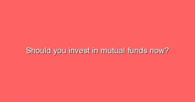 should you invest in mutual funds now 10579