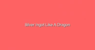 silver ingot like a dragon 17370