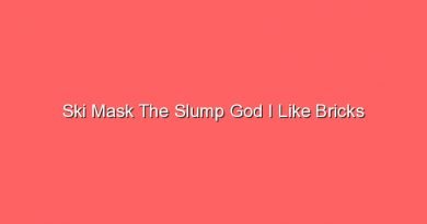 ski mask the slump god i like bricks 20261
