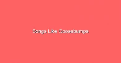 songs like goosebumps 17680