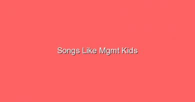 songs like mgmt kids 20337