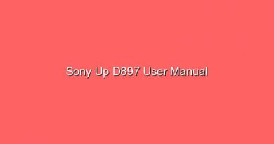 sony up d897 user manual 17007