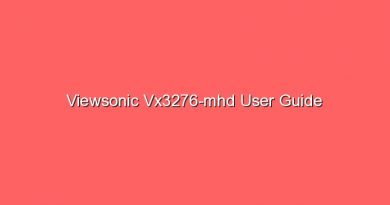 viewsonic vx3276 mhd user guide 17115