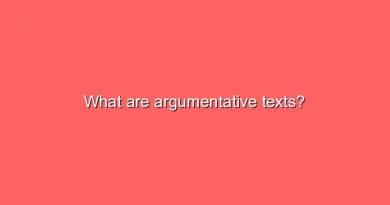what are argumentative texts 7169