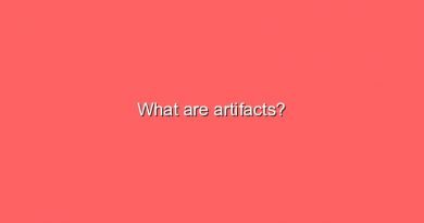 what are artifacts 10211