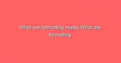 what are formatting marks what are formatting marks 6745