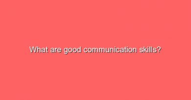 what are good communication skills 6851