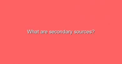what are secondary sources 7012