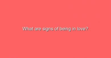 what are signs of being in love 10618