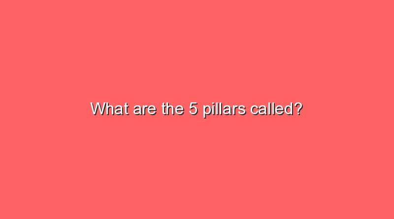 what-are-the-5-pillars-called-sonic-hours