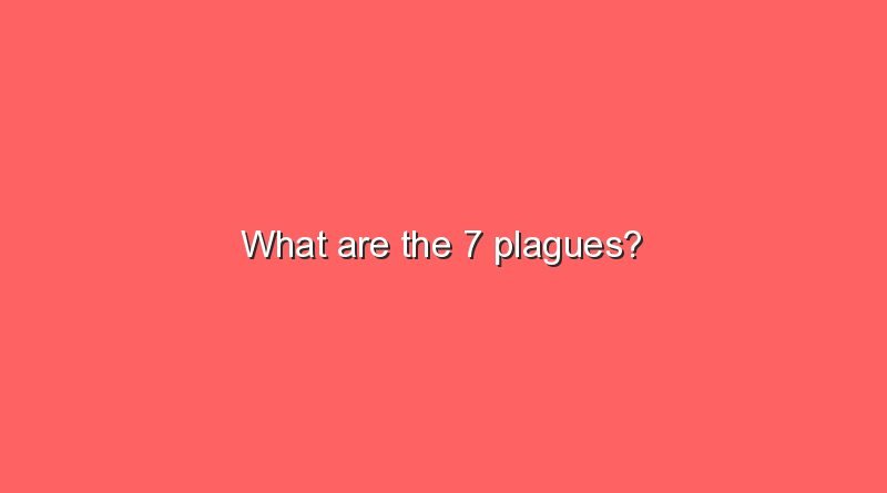 what are the 7 plagues 11588