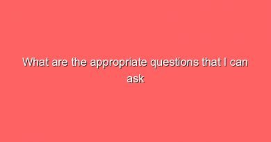what are the appropriate questions that i can ask during a job interview 6189
