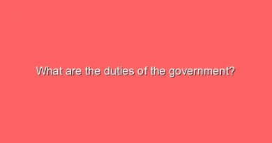 what are the duties of the government 7823