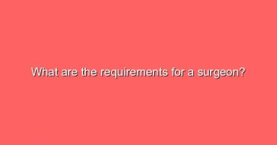 what are the requirements for a surgeon 11030
