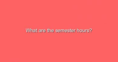 what are the semester hours 6349