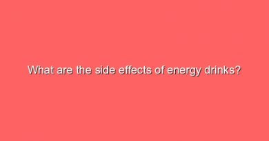 what are the side effects of energy drinks 2 11737