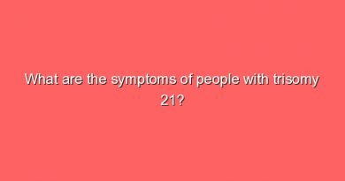 what are the symptoms of people with trisomy 21 8442
