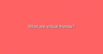 what are virtual friends 11234