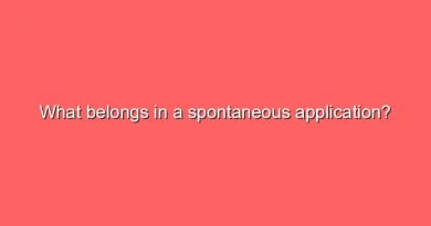 what belongs in a spontaneous application 11050