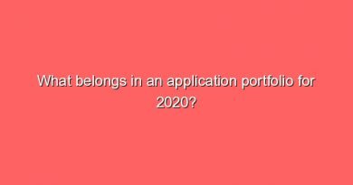 what belongs in an application portfolio for 2020 10751