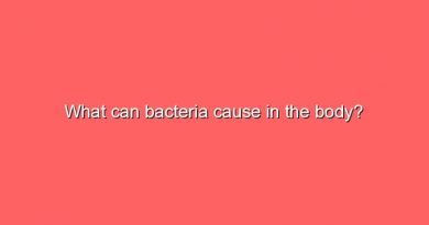 what can bacteria cause in the body 10919