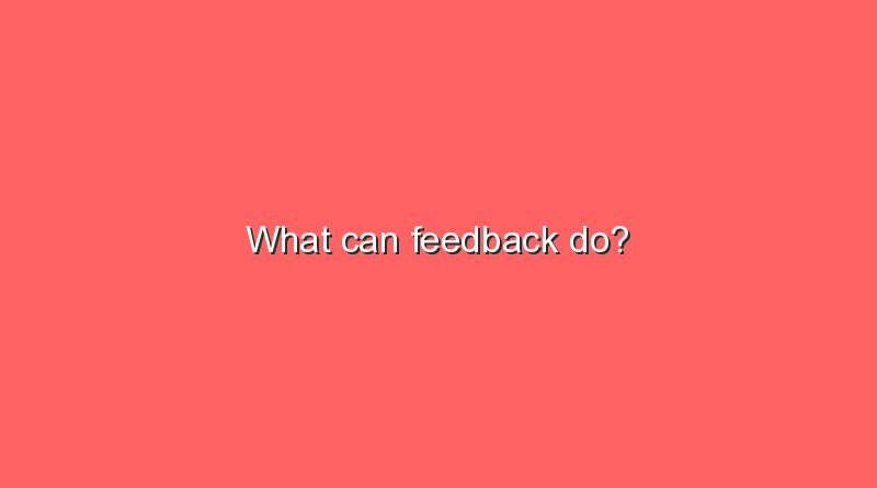 what can feedback do 8028
