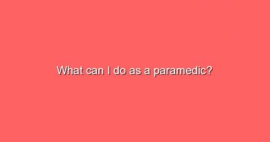 what can i do as a paramedic 10971