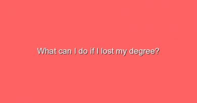 what can i do if i lost my degree 10322
