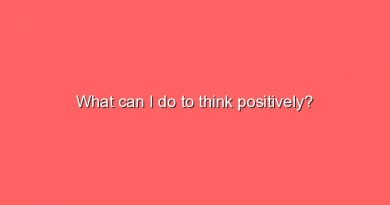 what can i do to think positively 11249