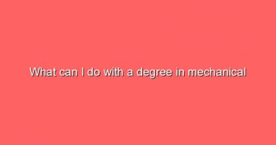 what can i do with a degree in mechanical engineering 7083