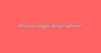what can trigger allergic asthma 10810