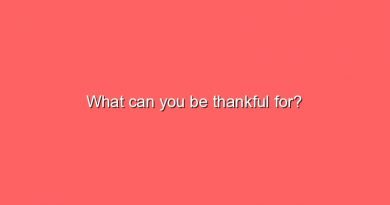 what can you be thankful for 7182