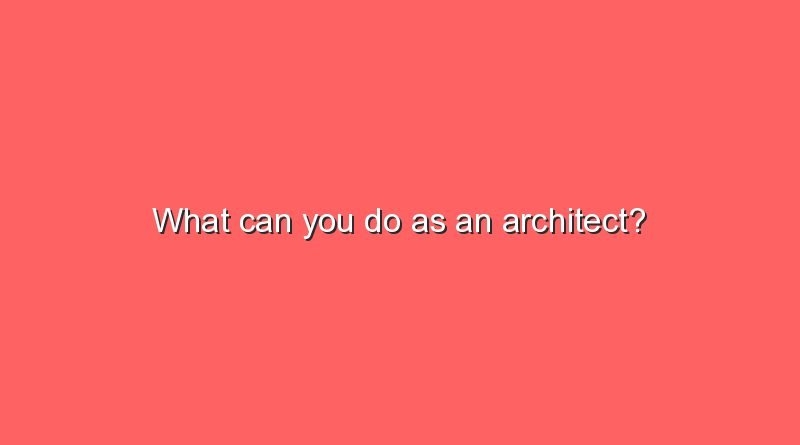 what can you do as an architect 9565