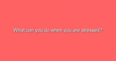 what can you do when you are stressed 8768