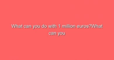 what can you do with 1 million euroswhat can you do with 1 million euros 7843