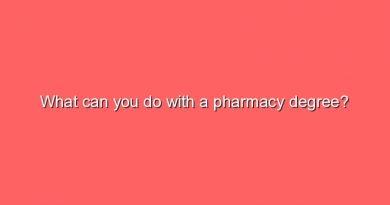 what can you do with a pharmacy degree 11570