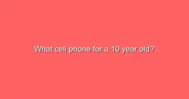 what cell phone for a 10 year old 11153