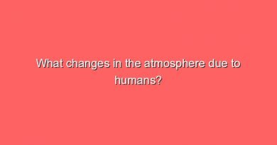what changes in the atmosphere due to humans 9629