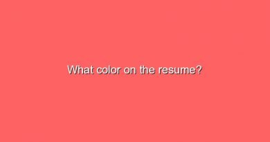 what color on the resume 6314