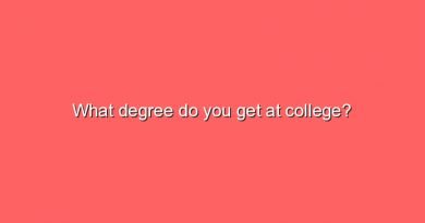 what degree do you get at college 2 6391