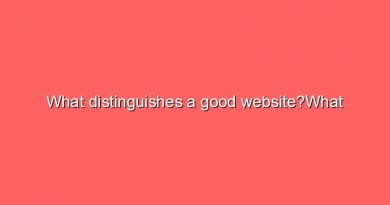 what distinguishes a good websitewhat distinguishes a good website 8746