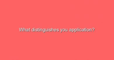 what distinguishes you application 7211