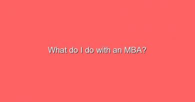 what do i do with an mba 10508