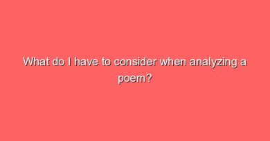 what do i have to consider when analyzing a poem 8185