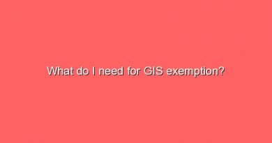 what do i need for gis exemption 8159